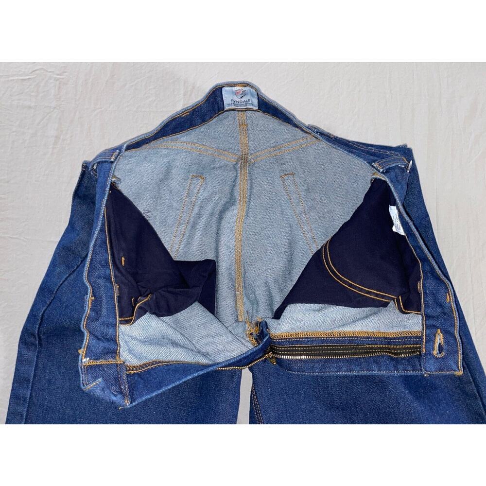 Tyndale FR Arc 23.6 Cat 2 Flame Resistant 5-Pocket Cotton Denim Work Jeans 34X34 - Picture 9 of 11